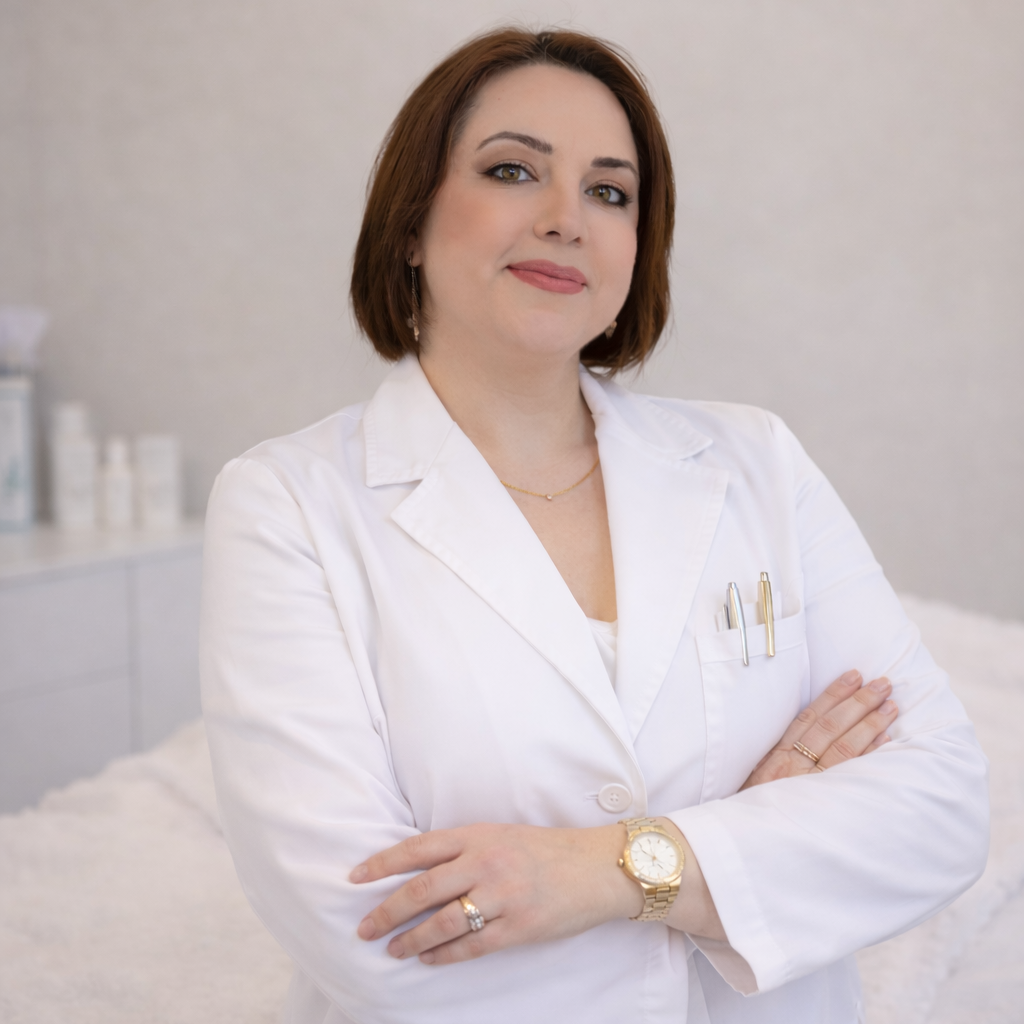Behnaz Rohani, Hautexpertin und Inhaberin von BeVe Beauty in Hanau