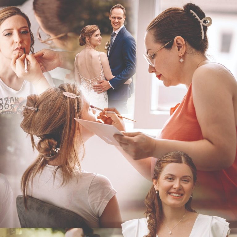 Brautstyling bei BeVe Beauty im Forum in Hanau